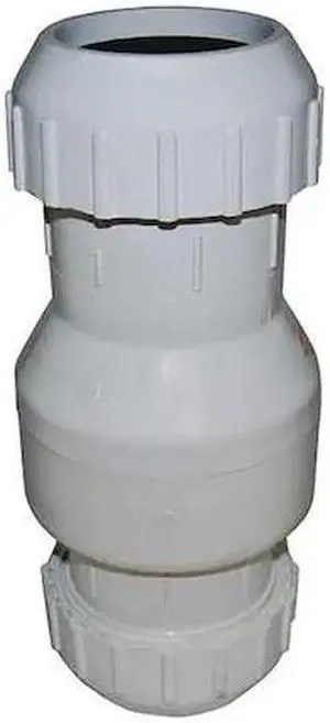 ZOELLER 30-0030 3" Compression PVC Full Flow Check Valve