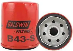 BALDWIN FILTERS B43-S Oil Filter,Spin-On,Full-Flow