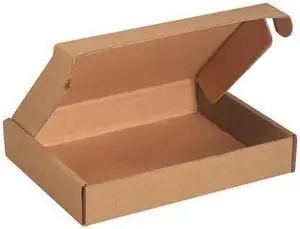 PARTNERS BRAND MFL1081K Deluxe Literature Mailer, 10" x 8" x 1 1/2", Kraft,