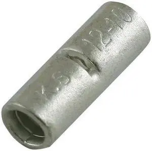 POWER FIRST 4FRG9 Butt Splice Wire Connector, 10 AWG Max, Bare, None