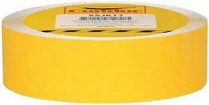 CONDOR GRAN15288 Antislip Tape,2" W,60.0 ft. L,Yellow,PK6