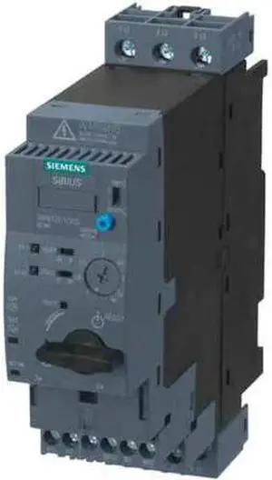 SIEMENS 3RA6120-1EB32 Reversing IEC Magnetic Motor Starter, No Enclosure NEMA