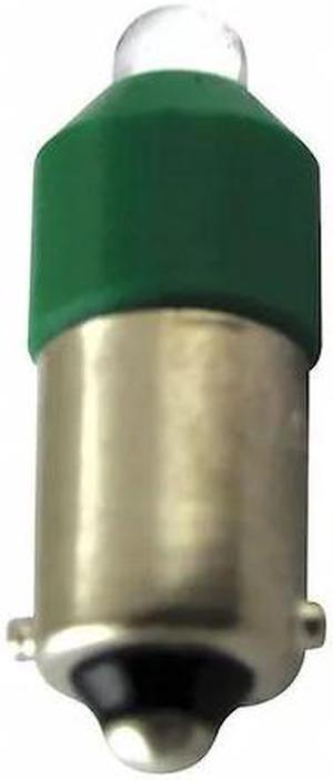 EATON E22LED024GN Miniature LED Bulb,24 Volts,Green