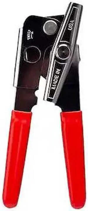 CRESTWARE CO407R Red Portable Can Opener