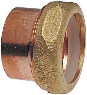 NIBCO 90127 11/2X11/2 1-1/2" NOM FTG x SJ Copper Adapter