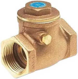 MILWAUKEE VALVE UP509 2 2" IPT Low Lead Bronze Spring Check Valve