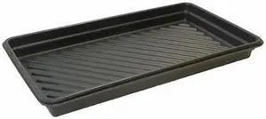 ULTRATECH 1032 Spill Tray, 24 Gallon Spill Capacity, Polyethylene, 48 in L x 24