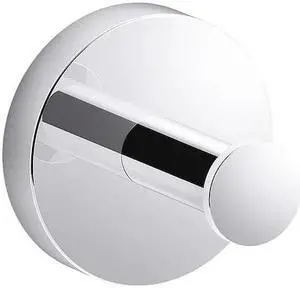 KOHLER K-27290-CP Robe Hook,For Robe Hook,Premium Metal