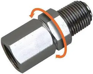 WESTWARD 21EM04 Straight Oil Meter Swivel,1500 PSI