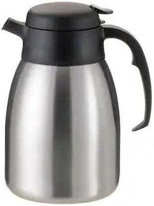 SERVICE IDEAS FVPC15 SteelVac Carafe, Vacuum Insulated, 1.5 Liter, Brushed SERVICE IDEAS FVPC15 SteelVac Carafe, Vacuum Insulated, 1.5 Liter, Brushed