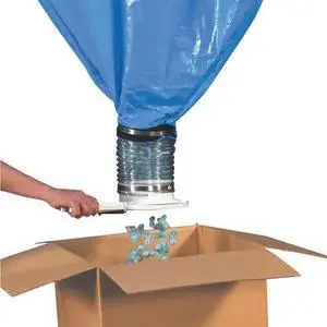 PARTNERS BRAND 45NUTDIS Loose Fill Dispenser, 45 Cubic Feet, 1 Each