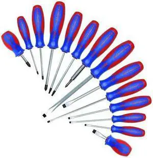 WESTWARD 401L80 Screwdriver Set,14 pcs,Multicomponent