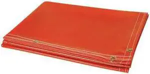 STEINER 338-8X10 Welding Curtain,10 ft. W x 8 ft.H,Orange