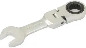 DYNAMIC D076216 Tools 1/2" Stubby Flex Head Ratcheting Wrench