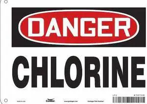 CONDOR 470T30 Safety Sign, 7 in Height, 10 in Width, Aluminum, Vertical