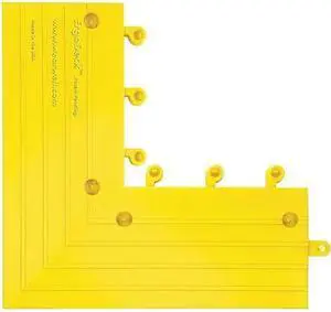 WEARWELL 560 Outside Corner,Yellow,6 in. x 15 in.,PK4
