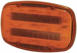 ECCO ED0016A Warning Light,Amber,3-29/32" H