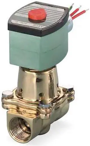 REDHAT 8222G093 Solenoid Valve, 2-Way, 2-Position, Normally Closed, 3/8 in Pipe