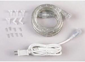 LUMAPRO 30F520 LED Rope Light, 3000K, 6 Ft, 120V