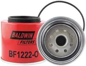 BALDWIN FILTERS BF1222-O Fuel/Water Separator,4-1/8x4-1/4x4-1/8In