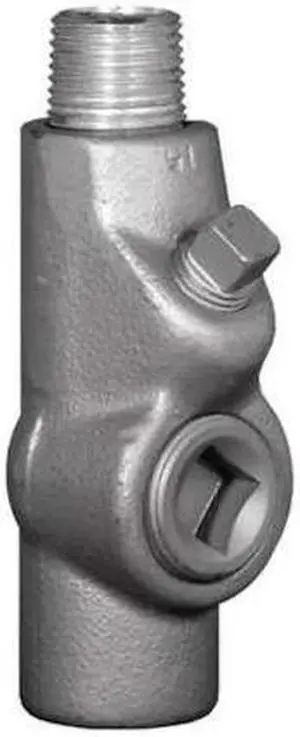 APPLETON ELECTRIC EYM-50 IMC Sealing, 1/2 in, Threaded, Iron, Electro Zinc