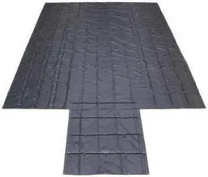 US CARGO CONTROL LLT24288-BLK Tarp, Black, PVC Coated Polyester