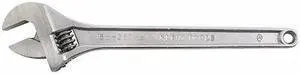 KLEIN TOOLS 506-15 Adjustable Wrench Standard Capacity, 15-Inch