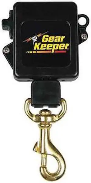 GEAR KEEPER RT3-5818 Key Retractor,Rotating Belt Clip,36inL