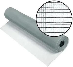 PHIFER 3007624 Door and Window Screen, Galvanized Steel, 36 in W, 100 ft L,
