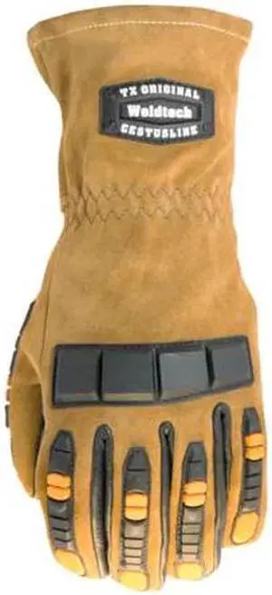 CESTUS 7027 2XL Work Gloves , WeldTech TX #7027 PR