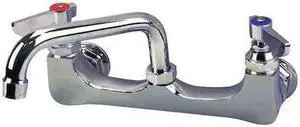 DOMINION COMMERCIAL FAUCETS 77-9206 Wall, Brass, Low Arc Service Sink Faucet