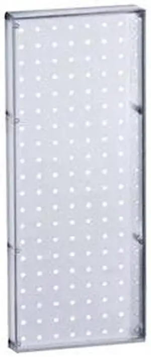 AZAR DISPLAYS 770820-CLR 8" x 20.625" Pegboard Panel - One sided, PK2