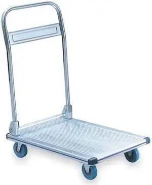 ZORO SELECT 2PLG6 Folding Handle Platform Truck,660 lb.