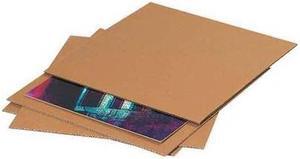 PARTNERS BRAND SP55 Corrugated Layer Pads, 5 7/8" x 5 7/8", Kraft, 100/Bundle