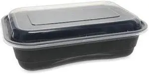 PACTIV NV2GRT3688B Versa2Go Containers, 8.4 x 5.6 x 2, 36 oz, 1-Comp,