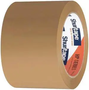 SHURTAPE 207892 Carton Sealing Tape, 3 mil, Tan, PK24 SHURTAPE 207892 Carton Sealing Tape, 3 mil, Tan, PK24
