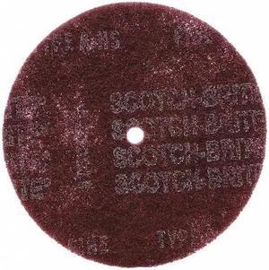 SCOTCH-BRITE 476X55 Fiber Disc,8" dia.,1/2" Mounting Hole