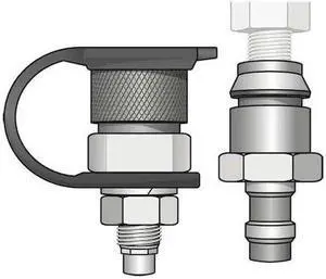 CHECKERS FSQD-KIT Quick Disconnect Base Mount Kit