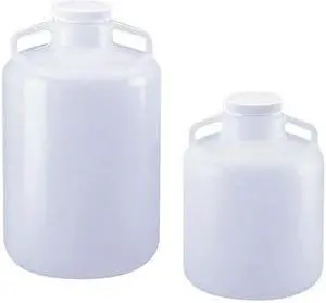 ZORO SELECT 49H031 Carboy,Wide Mouth,5.28 gal.,LDPE (Formerly Lab Safety Supply)