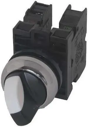 EATON M22M-WRK3-K22-GR1 Non-Illum Selector Switch,Al,Metal,3P