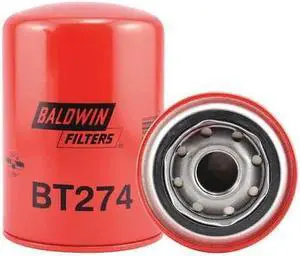 BALDWIN FILTERS BT274 Hydraulic Filter,3-11/16 x 5-3/8 In