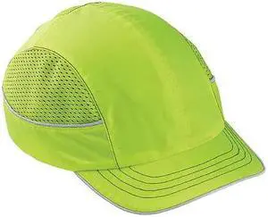 ERGODYNE 8950 Bump Cap, Short Brim Baseball, ABS, Hook-and-Loop Suspension,