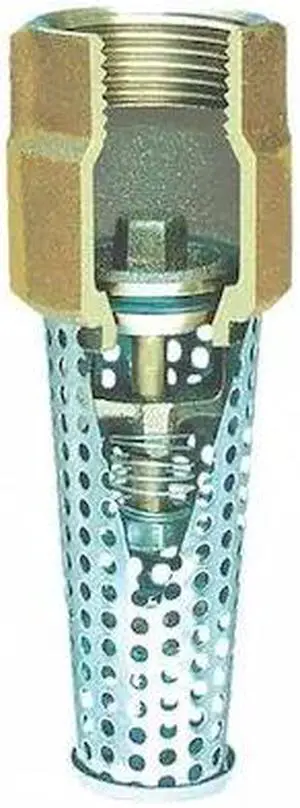 SIMMONS 452SB 3/4" NPT Bronze Foot Valve