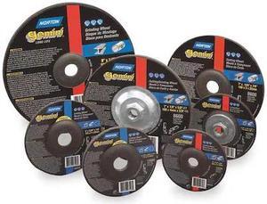 NORTON ABRASIVES 66252801865 Depressed Center Grinding Wheel, Type 27, 6 in