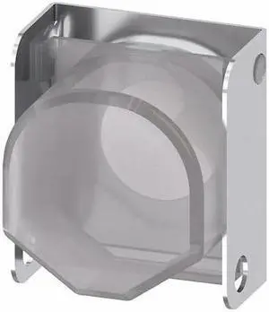 SIEMENS 3SU1950-0DV80-0AA0 Cover, Silver, Metal, Plastic, 22mm