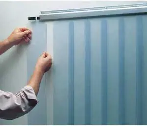 KASON 402LA6064284 Curtain Kit,42" x 84",0.06" Thick,6"Wide