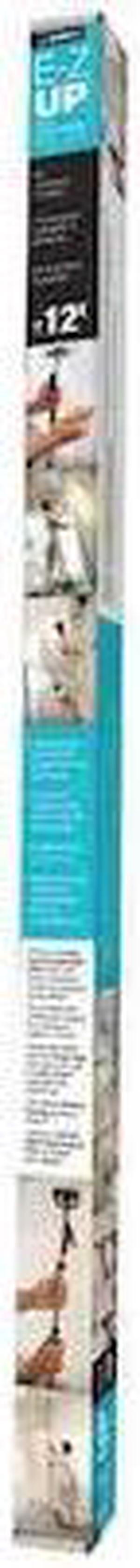 E-Z UP 54733 Dust Containment Pole,Gray,Steel,PK2