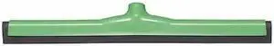 TOUGH GUY 48LZ37 Floor Squeegee, Double, Green, 21-1/2" W