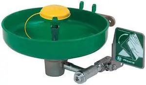 HAWS 7260B-7270B Plumbed Eyewash, Wall Mount, Plumbed, 7 in H., 14 1/2 in W