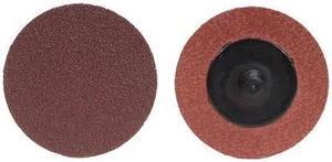MERIT 69957399718 Quick Change Disc,3In,36 Grit,TR,PK50